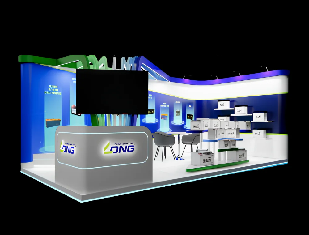 20x20 Industrial Technology exhibition booth by Expo Creators
